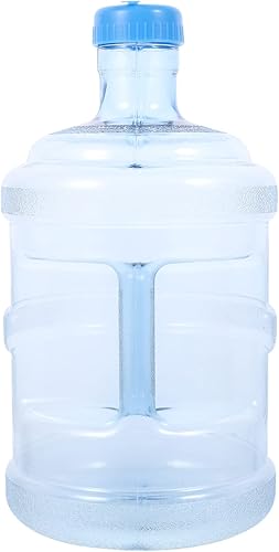Miniatura 9 de DECHOUS 5 litros de contenedores de almacenamiento de agua, botella de agua mineral, cubo portátil con asa, almacenamiento de agua portátil de