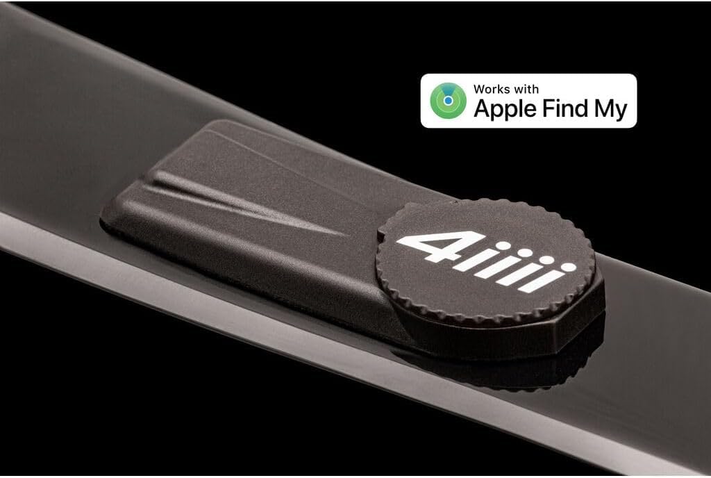4iiii Precision 3+ Powermeter Ride Ready - Compteur de performance ANT+ côté gauche pour cyclisme extérieur et intérieur, mesure watts, cadence et calories, Bluetooth, compatible Apple Find My