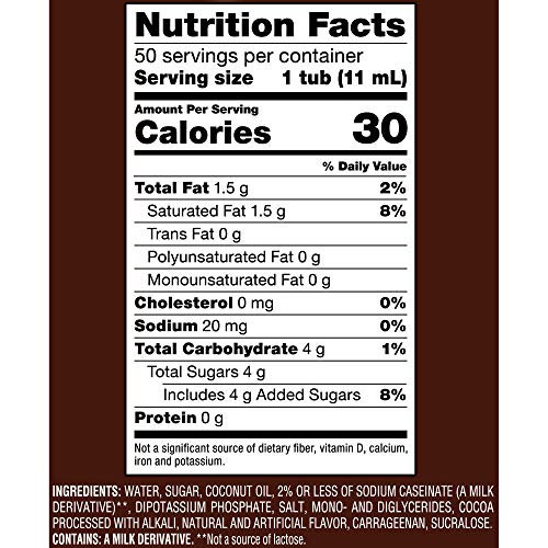 image for Nestle Coffee mate Liquid Coffee Creamer Singles Variety Pack, Snicker