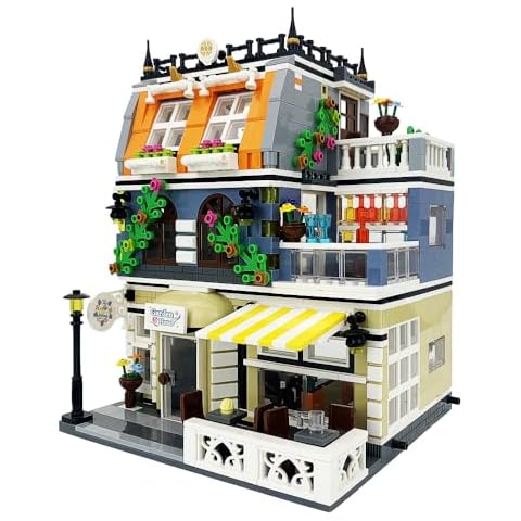 ENJBRICK Garden Hotel Building Kit for Adults Cover
