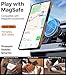 WTCASE Strong Magnetic for Samsung Galaxy S25 Ultra Case Leather,[Compatible with MagSafe], Slim Adjustable Kickstand Phone Case for Samsung S25 Ultra (Brown)
