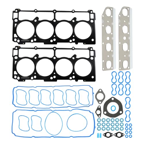 Image of KAX Engine Cylinder Head Gasket Set Compatible with Ram 1500 2011-2020, 1500 Classic 2019-2020, Dodge Ram 1500 2009-2010, Charger Grand Cherokee Challenger 2009-2020 5.7L, Head Gasket Kit, HS26423PT