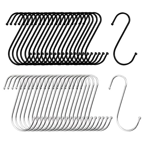 Dnscdon Ganci in Acciaio Inox 40 Pezzi Ganci da