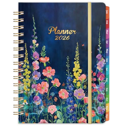 2026 Planner - 2026 Planner Weekly and Monthly from January to December, 6.4'' x 8.5'', with Thick Paper, Inner Pocket