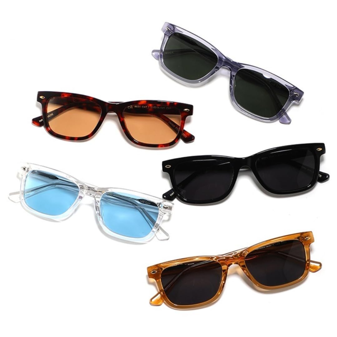 Gafas de sol con montura de titanio, protección UV400, polarizadas, para exteriores, montura pequeña de acetato, protección UV400.