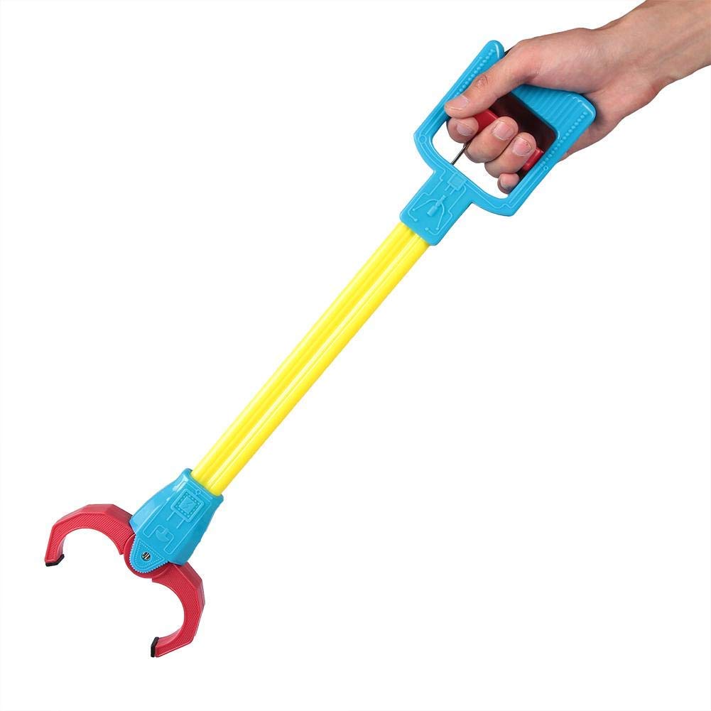 Grabber spielzeug, Kinder Roboter Arm klaue spielzeug erreichen Grabbing Stick Kinder intelligenz spielzeug(Gelb)