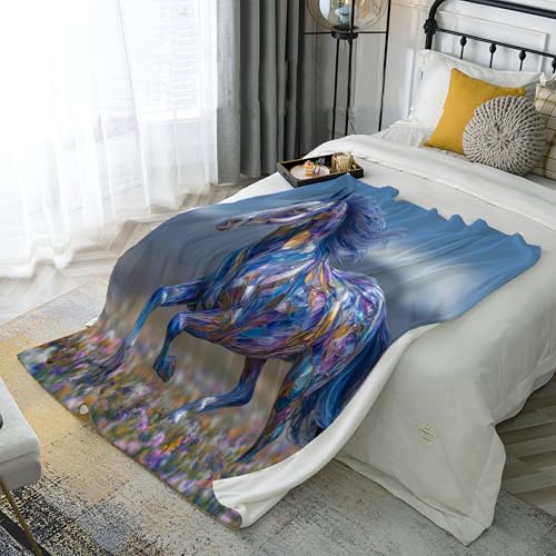 Couverture de lit plaid flanelle anti-froid pour ne plus frissonner la nuit en hiver