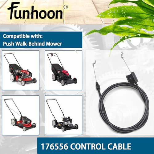 Funhoon 176556 Control Cable - Mower Compatibility