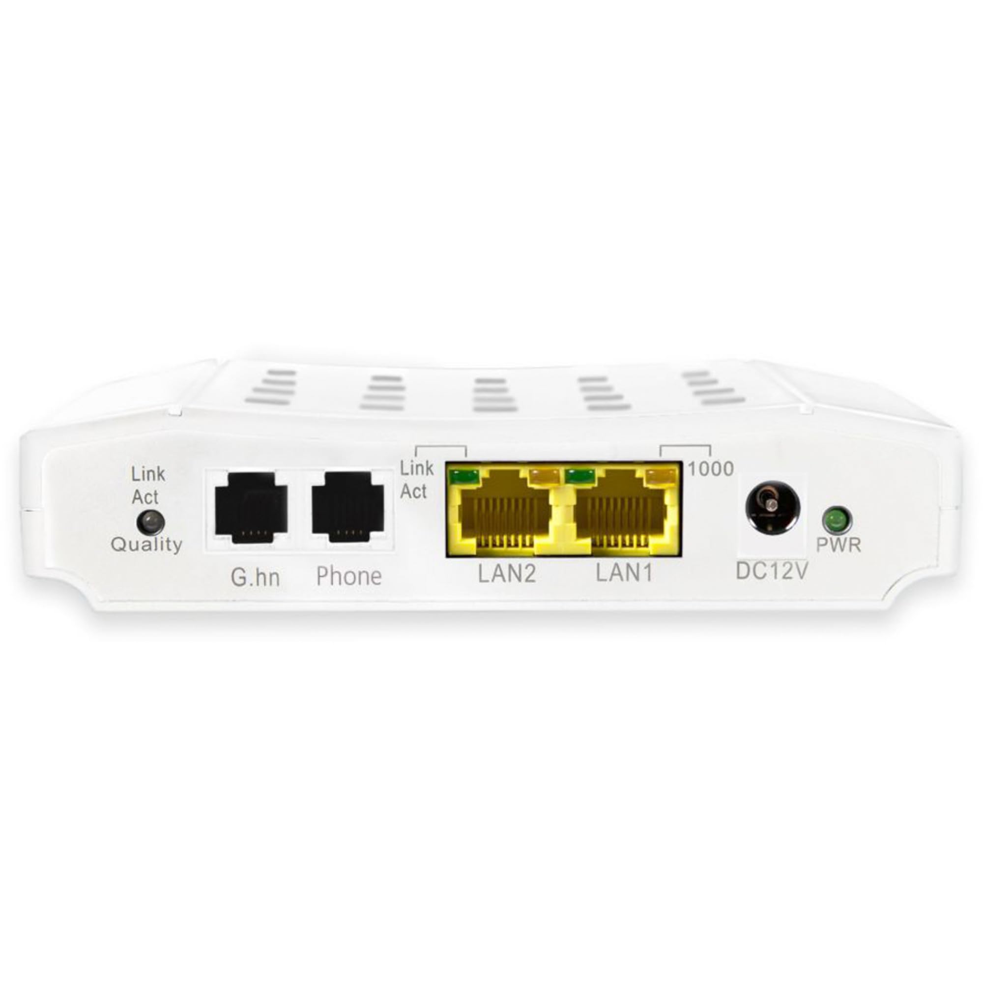 ALLNET all-ghn101 – 2 Wire 1000 Mbit/s weiß Konverter Support-Netzwerk – Wandler Support-Netzwerk (1000 Mbit/s, IEEE 802.3 ab, IEEE 802.3 AZ, IEEE 802.3u, 100,1000 Mbit/s, kabelgebunden, 300 m, Aktivität, Verbindung)