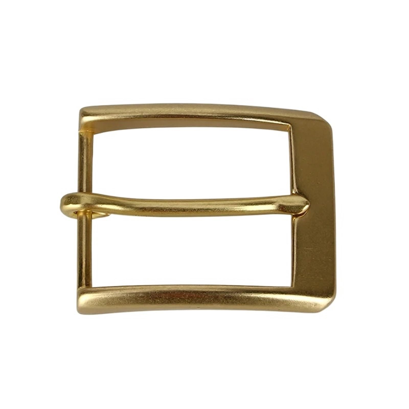 Gürtelschnallen 5 Stück Gürtelschnalle aus massivem Messing, 40 mm, modische Stoffnadel, langlebiges Metallzubehör