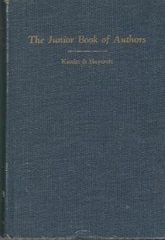 Hardcover The Junior Book Of Authors Book