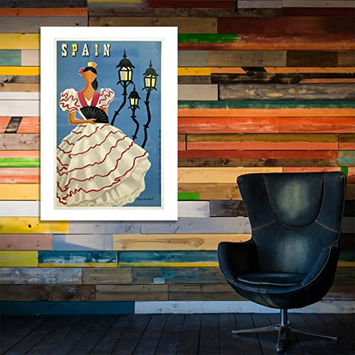 Poster de voyage Espagne grand format pour habiller un grand mur vide