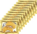 30 Pairs Under Eye Patches, Under Eye Bags Treatment Gold Under Eye Mask Anti-Aging for Moisturizing and Reducing Dark Circles Puffiness Wrinkles