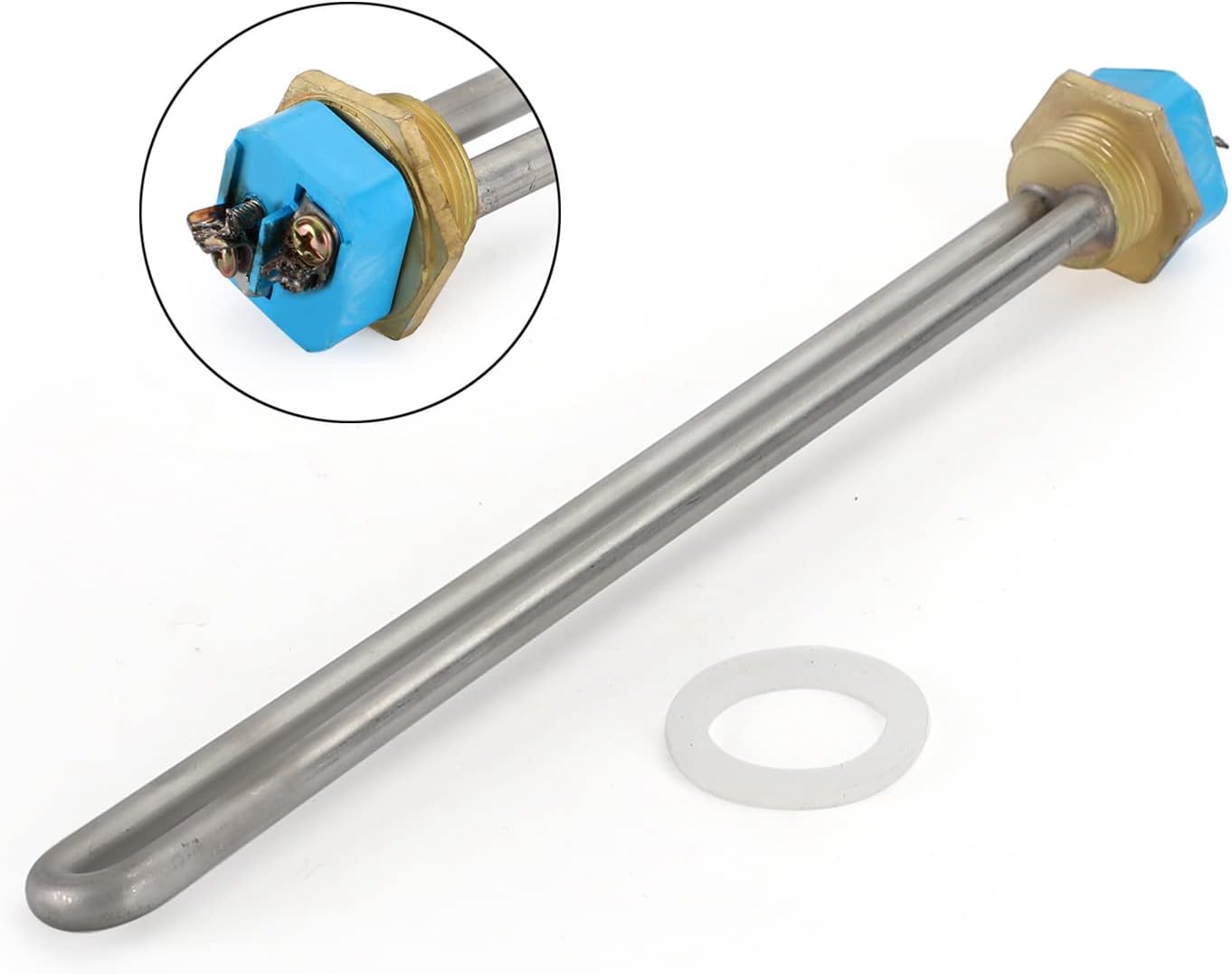 Areyourshop 1400W 110V/120V Screw-In Water Heater Element 35mm/1-⅓" Hex Socket for ATWOOD 92249