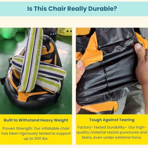 Qadory Inflatable Gaming Chair の商品画像 5