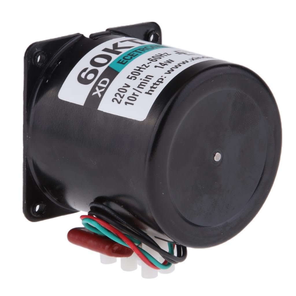 TRENDIVIBE 60KTYZ 220V 10RPM Permanent Magnetic Electric Synchronous Motor 14W-image-19