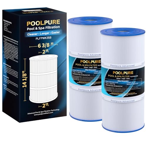 POOLPURE PWK35B SPA Filter Replaces Watkins 1642301-1 78161