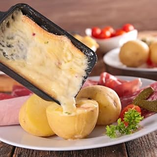 SOS Accessoire Poêlons à Raclette Antiadhésive | Lot de 1 à 12 | Mini Raclette Carré | Compatible avec Appareil à Raclette Tefal | Design Ergonomique et Facile à Net