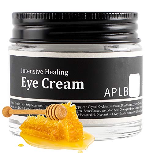 APLB Intensive Healing Eye Cream Moisturizer 2.37 FL.OZ. / Korean Skin Care, Deep Eye Care of Moisturizing, Soothing, Diminishing wrinkles and fine lines, Include Bee Pollen Ingredients and Centella 3X Complex