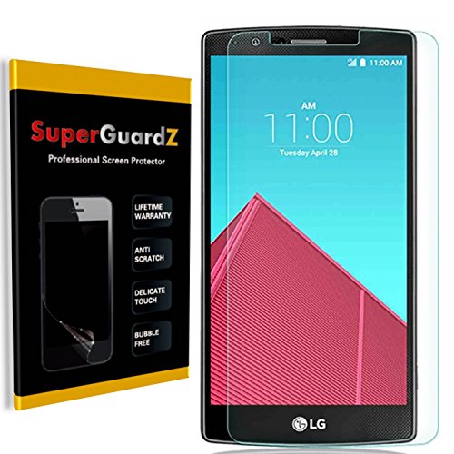 [8-Pack] for LG G4 - SuperGuardZ Screen Protector [Lifetime Replacement], Ultra Clear, Anti-Scratch, Anti-Bubble