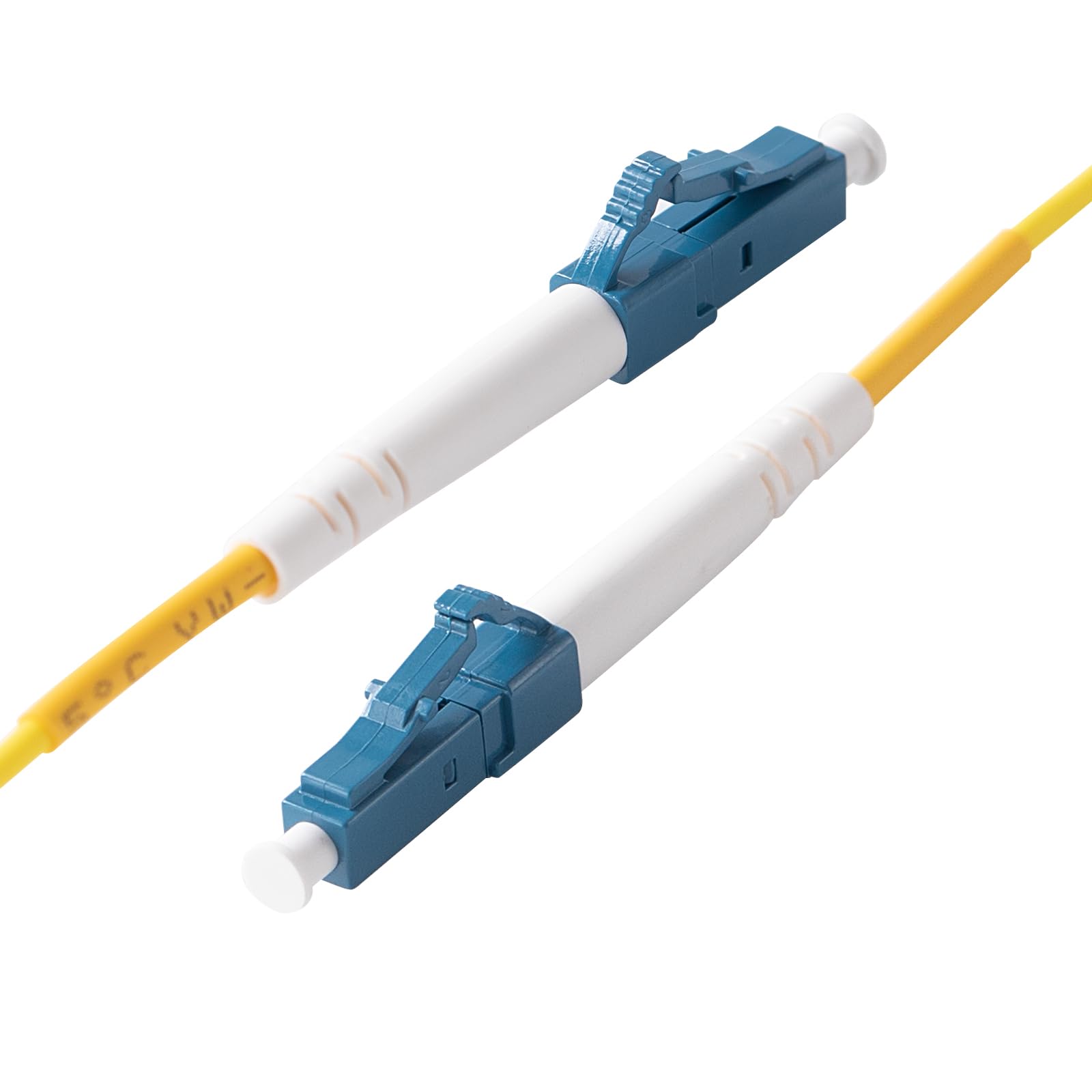 Câble de raccordement en fibre optique monomode OS2 LC vers LC, SIMPLEX 9/125 μm, démarreur en fibre optique 10G, LSZH (jaune)