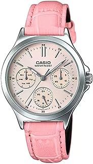 Casio Enticer Lady's Analog Red Dial Women's Watch - A1150 (LTP-V300L-4AUDF)