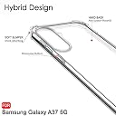 TheGiftKart Back Cover for Samsung Galaxy A37 5G Case | Hybrid Crystal Clear ShockProof Design | Camera & Screen Protection | 360 Degree Protection Galaxy A37 Back Cover (PC & TPU, Transparent Bumper) gallery image