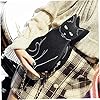 GALPADA Katzen Umhängetasche Aus Pu-material Mit Ketten-design Und Praktisch Für Alltag Reisen Und Einkaufen Stilvolle Crossbody Tasche Für Mädchen #5