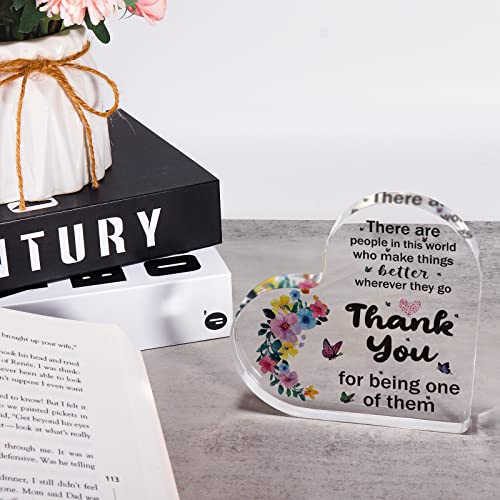 Appreciation Gifts For Women, Thank You Gifts For Women Grateful Gifts Acrylic Heart Keepsake For Female Teacher Colleague Boss Volunteer Nurse Doctor Manager Director Superior C017 #TOP2