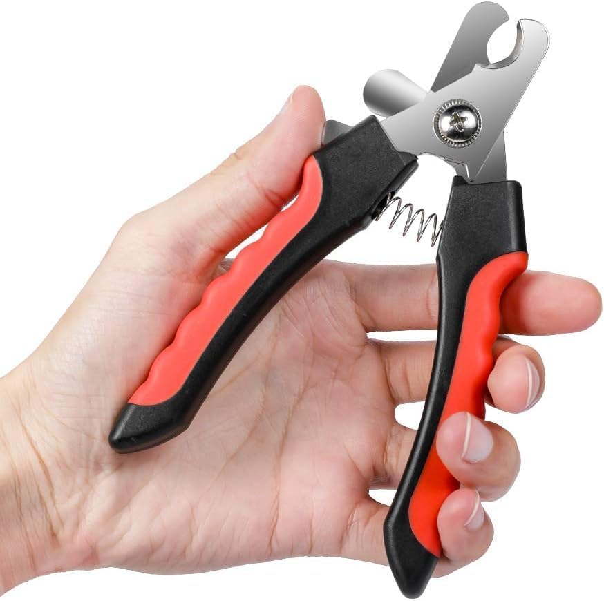 Wagmart Professional Dog, Pet, Cat Animal Nail Cutter, Clipper, Trimmer, Filer, Grinder, for Small, Large Medium Dogs, Puppies, Cats, Kitten Claw Grooming Tool Set (Nail Clipper) 1
