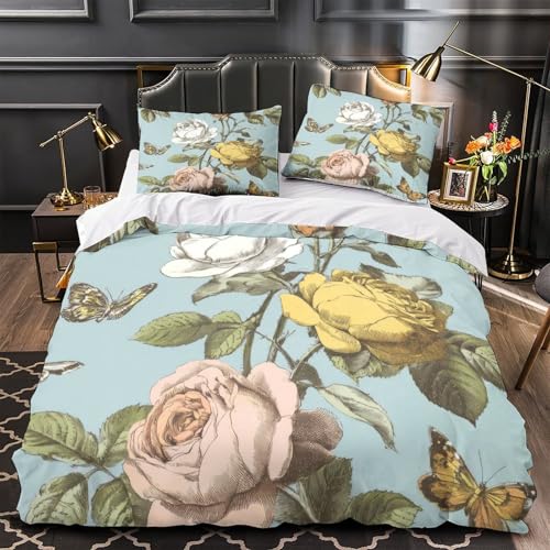 Housse de couette en microfibre résistante Coq debout 3D - 2