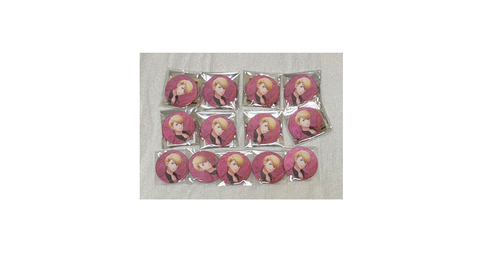 Amazon.co.jp: うたプリ リボン 缶バッジ CR color ribbon 来栖