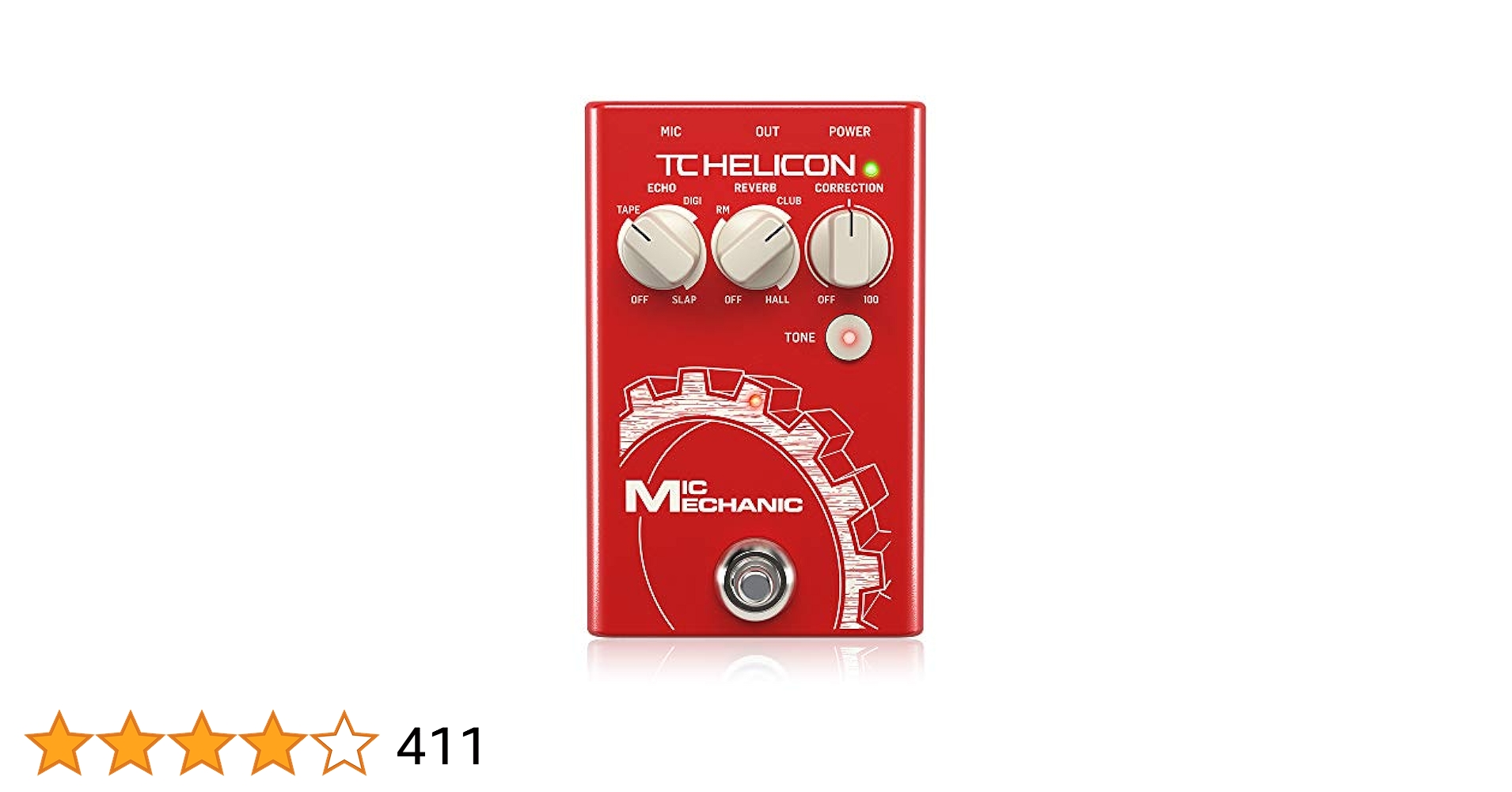 Amazon.co.jp: TC HELICON エコー リバーブ MIC MECHANIC 2