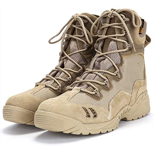 FUWENNAIALQ CS Survive Summer Paragraph Breathable Boots Blackhawk Military Fans Retardant Stab Marine Shoes