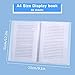 4 Pack A4 Presentation Book,Binder with Plastic Sleeves,40 Pockets Portfolio Folder Display Book with Sheet Protectors for School,Office