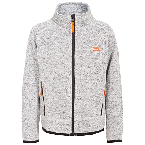 Trespass Jungen Warme Fleecejacke Mario, Grey Marl, 11/12,...