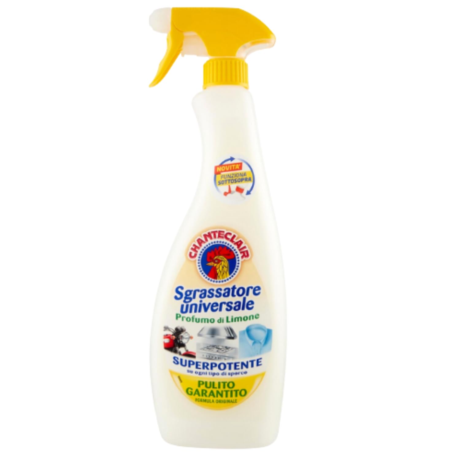 Sgrassatore Universale al Limone – 625 ml – Pulizia Profonda Multiuso – Variazioni 4/8/12 Pezzi