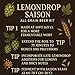 Label Peelers Lemondrop Saison All Grain Beer Kit