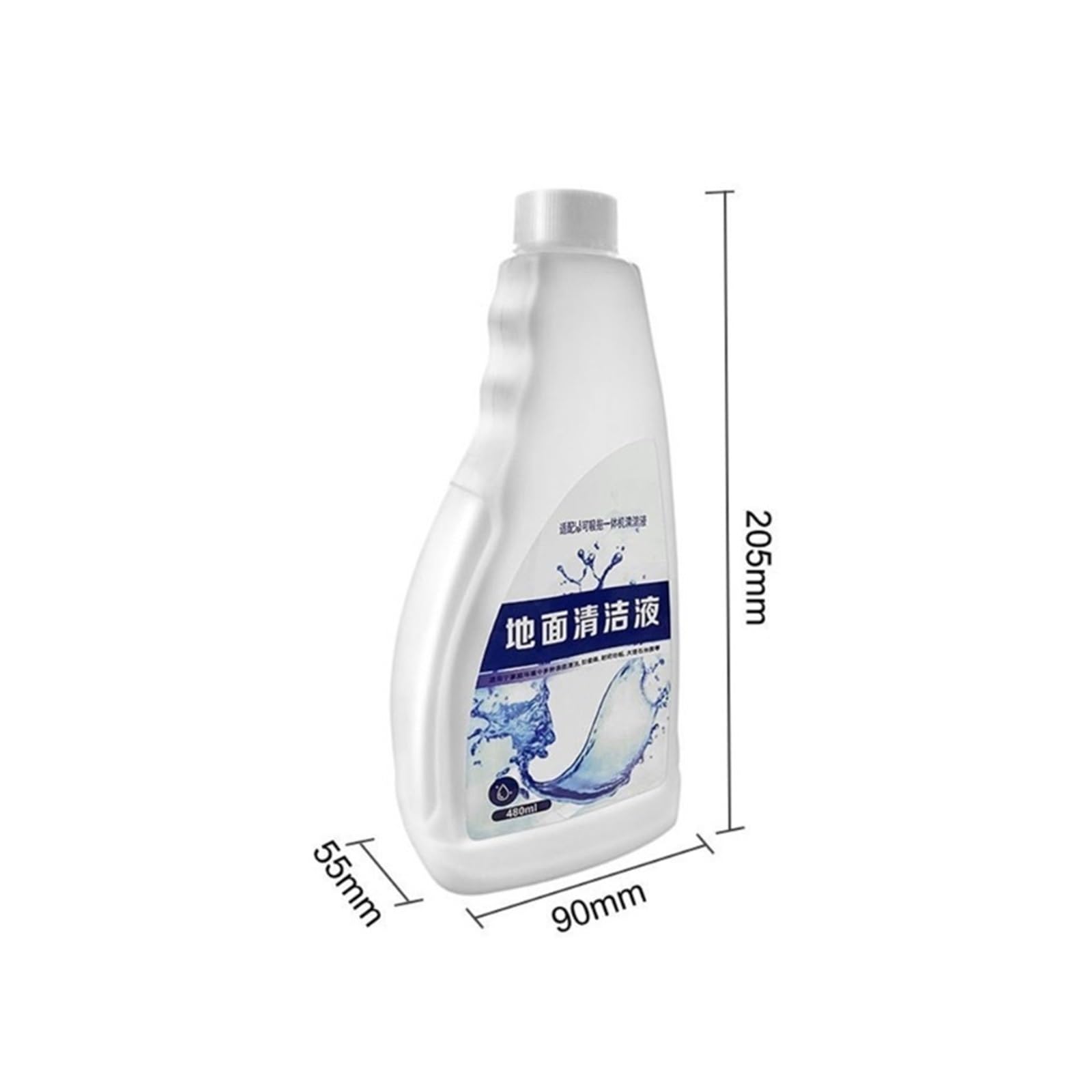 Liquide de nettoyage des sols Sweeper,480ML / 16.23 FL,OZ 。 Compatible pour Tineco Floor One S3/S5/iFloor/Breeze/S5 Combo/S7 Pro。 Solution de nettoyage des sols liquide liquide(3pack)