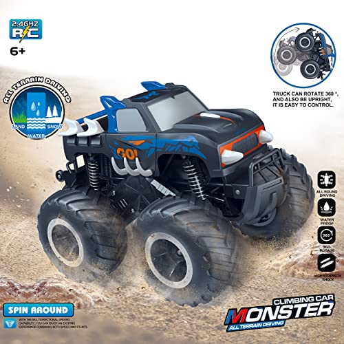Threeking TK3086B 1:16 Pick-Up Toys Rc Car Truck Toys Remote Control Cars Body Waterproofing Suitable For All Terrain 4Wd Off-Road Car Gifts Presents For Boys/Girls Ages 6+ thumb #3
