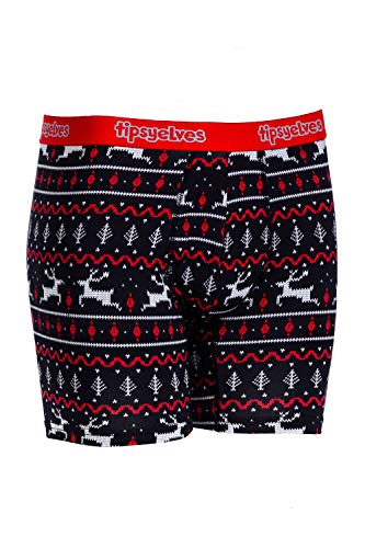 Image for Red Christmas Fair Isle Underwear 
