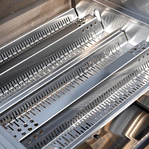 Monument Grills Stainless Steel Heat Plates, Replacement Grill Heat Plate Shield, Flavorizer Bar, Flame Tamer for 6-Burner Grills Model 77352 D605 D605P E605, Burner Cover A119 by Monument Grills - Image 4