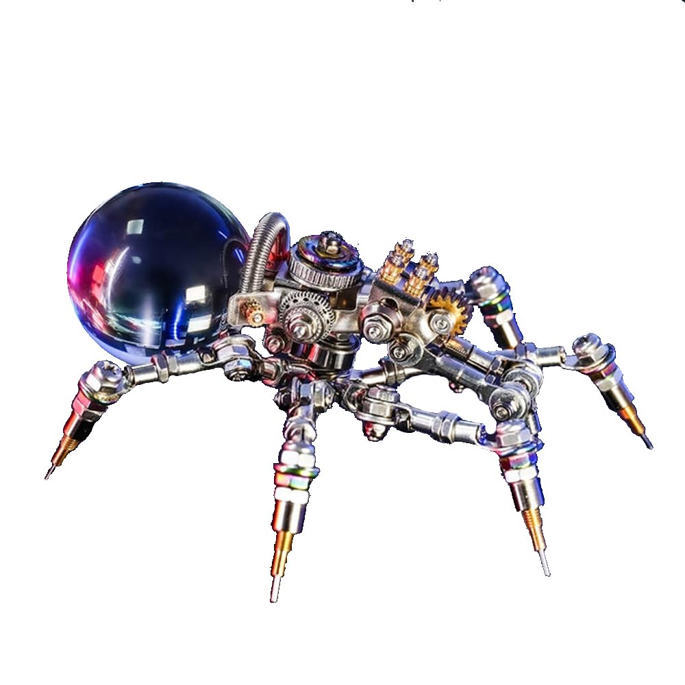 Amazon.com: Mostarle Crystal Lamp Jumping Spider 3D Metal Puzzle