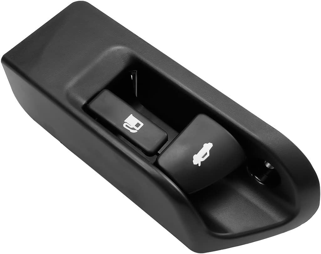 Fuel Tank Door Trunk Lid Release Lever Opener Button Switch Panel Assembly Compatible with Toyota Camry 2007-2017 Replace 64606-06020