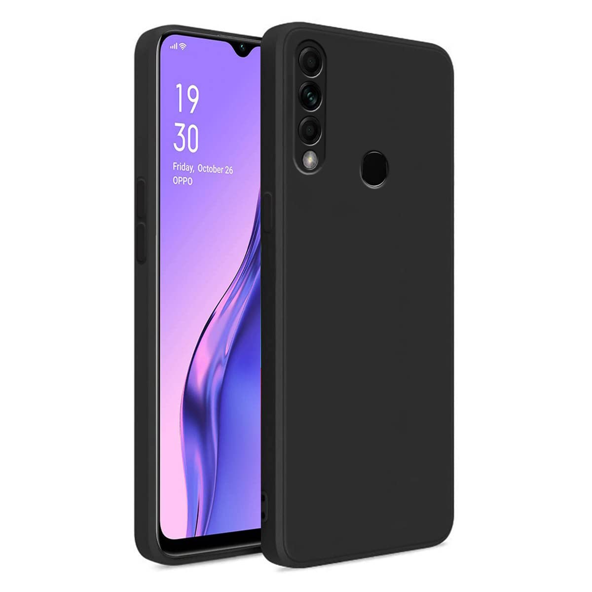 LIRAMARK Silicone Soft Back Cover Case for Oppo A31 / Oppo A8 (Silicone Black) (B0BBVCCDNF) Amazon Price History, Amazon Price Tracker