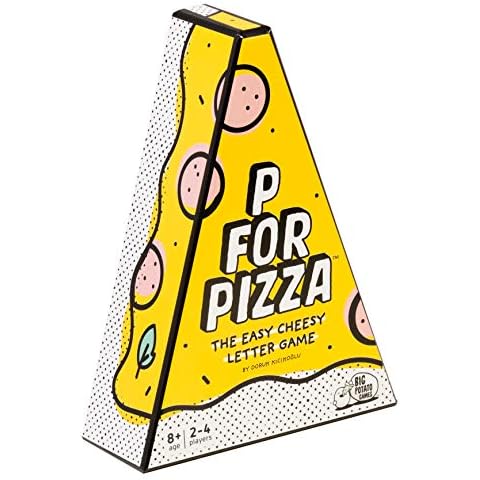 Big Potato P for Pizza: Build a Giant Pizza Slice Before Anyone Else Family Word Game Great for Adults and Kids Multicolored… Cover