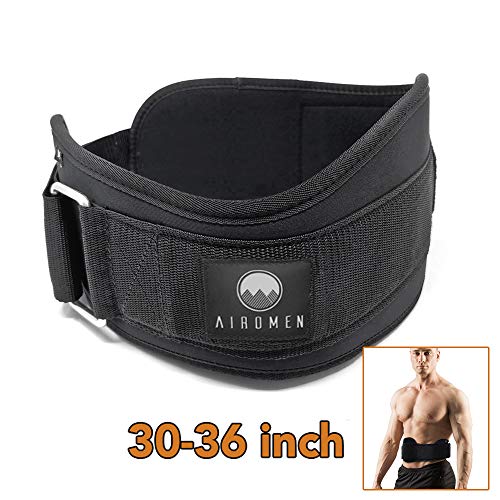 Airomen Weight Lifting Belt for Men & Women Comfortable Lumbar Support Belt