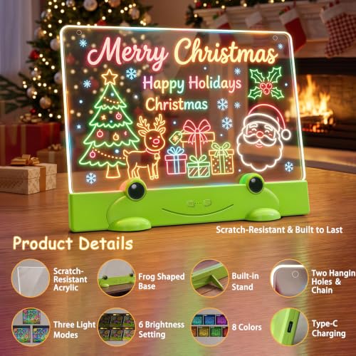 Laimiod 16" LED Drawing Board for Kids,Gift for Girls Boys Children Age 3-8 - Image 5