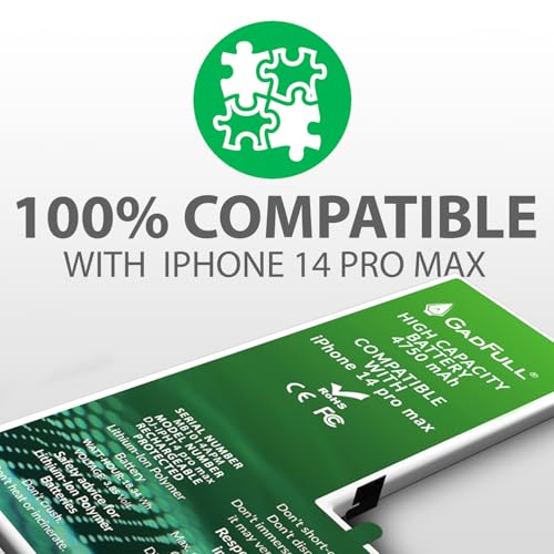 Batterie pour iPhone 14 Pro Max haute capacité production 2026 avec kit complet - 5