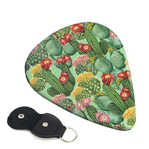 Cactus Floral Bloom Lot de 6 médiators pour guitare acoustique, guitare électrique, basse, ukulélé – fins, moyens et… - Les Beatles, Paul McCartney, John Lennon, RIngo Starr, George Harrison Cactus Floral Bloom Lot de 6 médiators pour guitare acoustique, guitare électrique, basse, ukulélé – fins, moyens et…